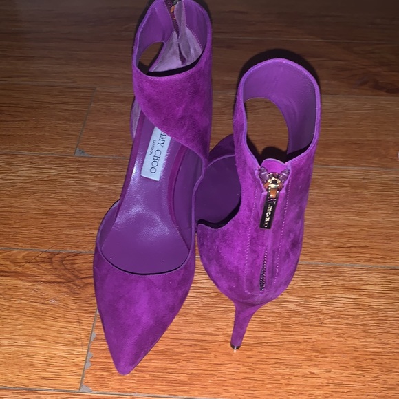 JIMMY CHOO purple heels - Picture 1 of 6